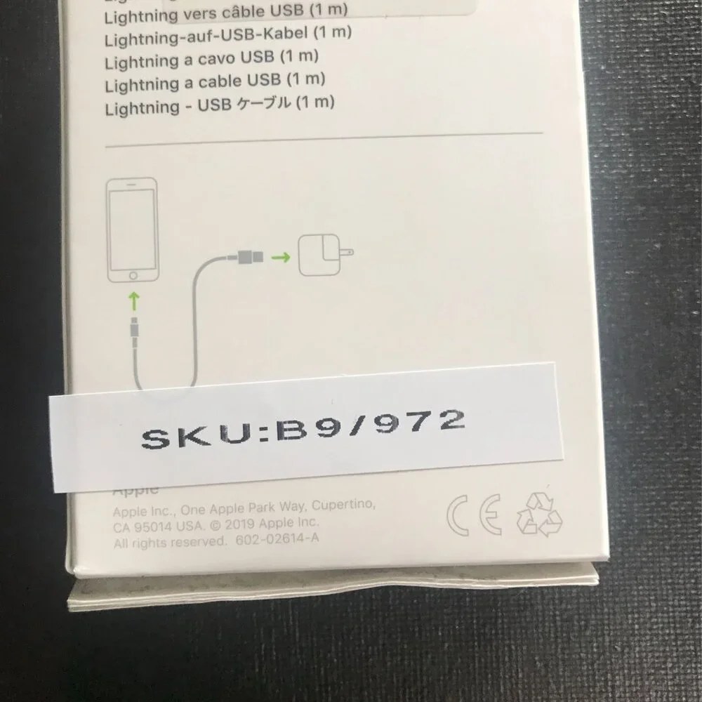 Original Apple Lightning to uSB Cable (1m)